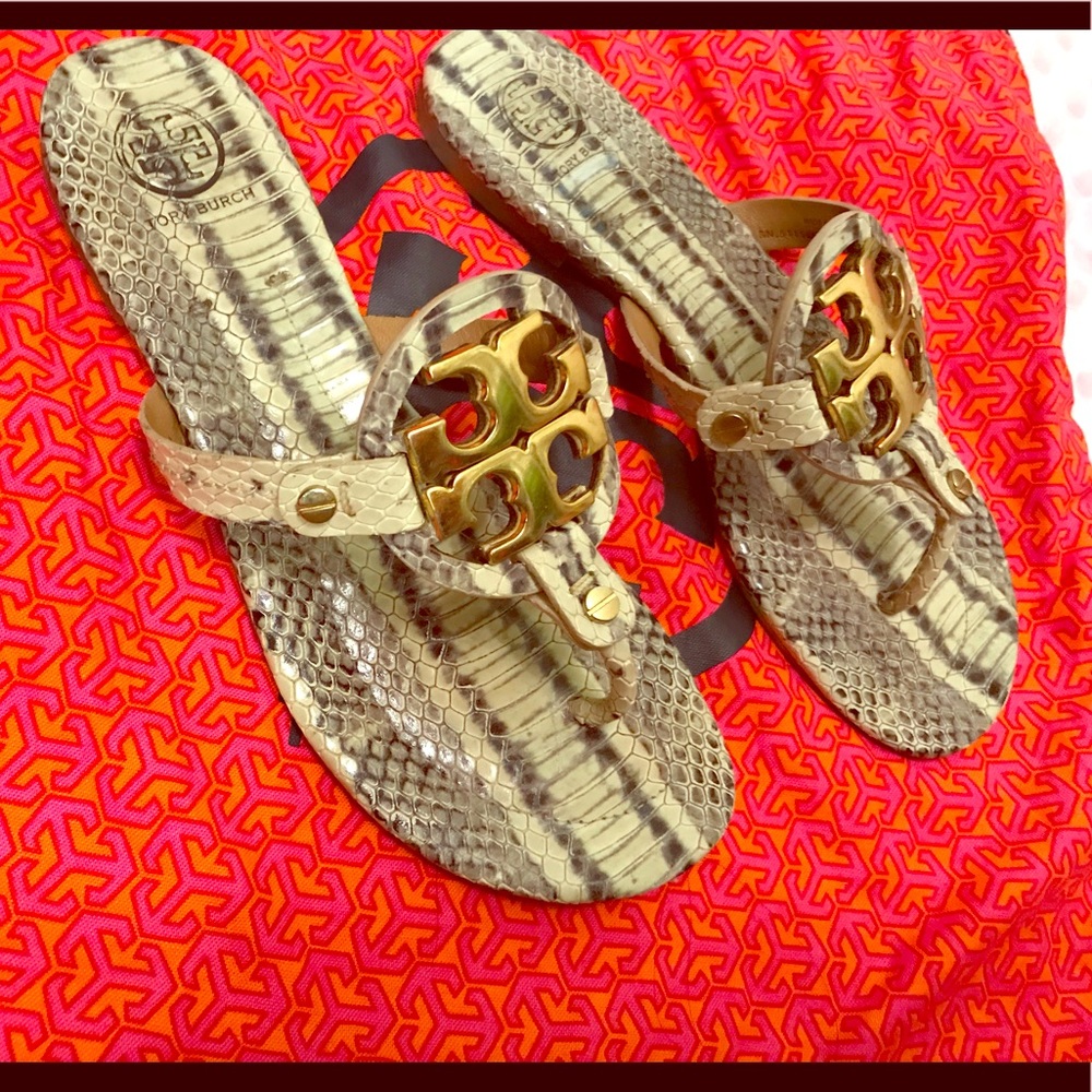 TORY BURCH Miller flip flops